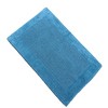 Knightsbridge Bella Napoli 220 GSF Reversible Bath Rug 24 x 40 - Aqua - 2 of 4