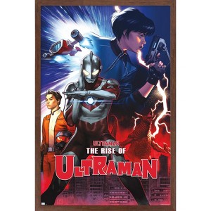 Trends International The Rise of Ultraman - Cover #2 by Jorge Molina Framed Wall Poster Prints - 1 of 4