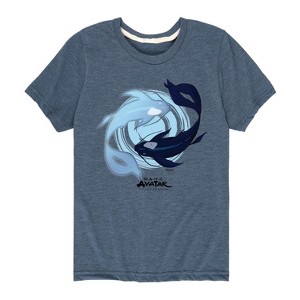 Boys' - Avatar: The Last Airbender - Moon and Ocean Spirit Koi Short Sleeve Graphic T-Shirt - 1 of 4