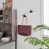 Danya B Thumbs up & Pointing Finger Dark Brown Cast Iron Wall Mount Hook Set (Set of 2) - 4 of 4