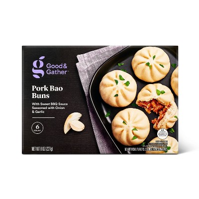 Frozen Pork Bao Buns - 8oz/6ct - Good & Gather™