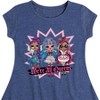 Girls' - LOL Surprise! - We're All Queens Fit & Flair Cap Sleeve Dress - 2 of 3