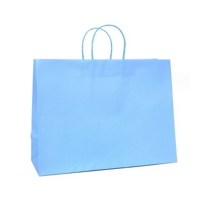 Gift Bags Bulk With Love Heart Print Premium Kraft Paper Bags With