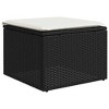 vidaXL Garden Sofa Set Black PE rattan Large Modular Garden Sofa Set - 4 of 4