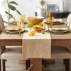 Design Imports Off-White Tonal Recycled Cotton Slubby Rib Table Runner - 4 of 4