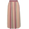 Women's Striped Pleated Midi Skirt - LASCANA - 4 of 4