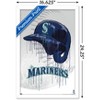 Trends International MLB Seattle Mariners - Drip Helmet 22 Framed Wall Poster Prints - 3 of 4