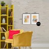 Stupell Industries Botanicals over Geometrics 2pc Framed Print Under Glass Set - 3 of 4