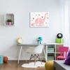 Stupell Industries Pink Dinosaur with Gold Stars, 30" x 24" - 2 of 4