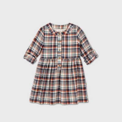 carter's plaid dress
