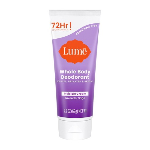 Lume Whole Body Invisible Cream Tube Deodorant - Lavender Sage - 2.2oz - image 1 of 4