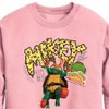 Boys' - Teenage Mutant Ninja Turtles - Michelangelo AKA Mikey Graphic Long Sleeve Fleece Sweatshirt - 2 of 3
