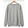 This Is My Too Tired to Function Sweatshirts Plus Size Tops with Crew Neck Long Sleeve Funny Sayings Pullover Slogan Plus Size Sweatshirts - 2 of 3
