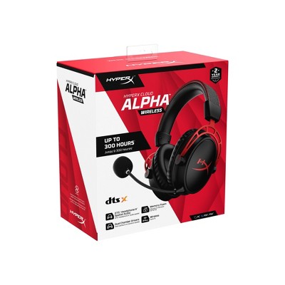 HyperX Could Alpha Wireless Gaming Headset for PC - Black