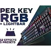 Acer Predator Aethon 330 Gaming Keyboard | Black | 61-Key | Kailh Blue Switches RGB Lighting N-Key Rollover | Wired+Bluetooth Dual Mode - 2 of 4