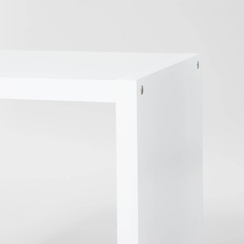 Storage Cube White - Brightroom&#8482;: Modular Shelf Component, MDF Floating Bookcase, Space Saver, 4 of 9