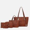 MKF Collection Arya Signature Vegan Leather Tote Bag for Women Versatile Handbag Purse by Mia K - 2 of 4