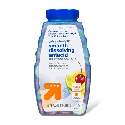 Antacid Smoothie Digestive Tablet 140ct - up & up™