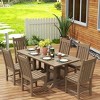 WestinTrends 7 Piece Outdoor Patio Dining Set Outdoor Table and Chair Set - 2 of 2