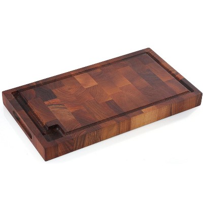 ZASSENHAUS Walnut Butcher Block, Large 18 X 10 X 1.6"