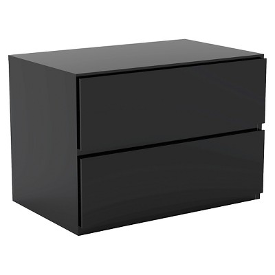 Avenue Nightstand Black - Nexera : Target