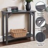 Winston Hall Table with Shelf - Breighton Home - 4 of 4
