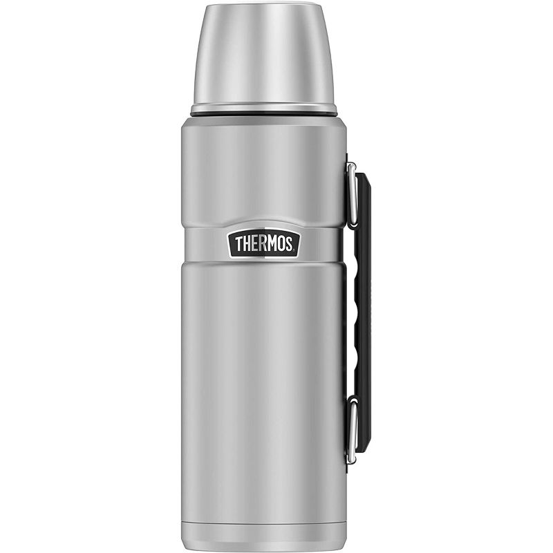 Thermos 2L Stainless King Vacuum Insulated Stainless Steel Beverage Bottle, 1 of 6