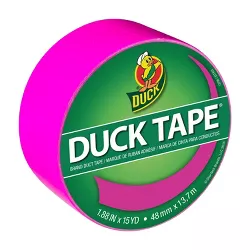 Duck 15yd Duct Industrial Tape Fluorescent Lilac