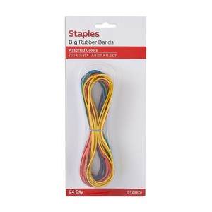 Staples Big Rubber Bands 24/Pack 383318 - 1 of 3