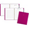 Harmony Weekly/Monthly Poly Planner, Weekly: Vertical Format, 11 x 9.38, Purple/Gold Cover, 13-Month (Jan to Jan): 2025-2026 - 4 of 4