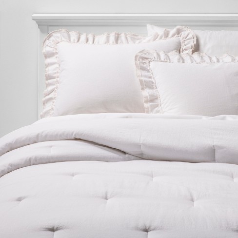 Ruffle Edge Comforter Sham Set Simply Shabby Chic Target