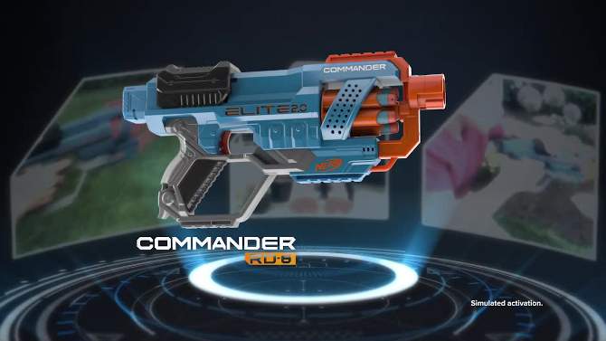 NERF Elite 2.0 Commander RD-6 Blaster, 2 of 15, play video