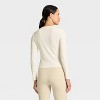 Women's Modal Ribbed Long Sleeve Top - All In Motion™ - 2 of 4