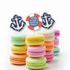 Big Dot of Happiness Ahoy Nautical - DIY Shaped Baby Shower or Birthday Party Cut-Outs - 24 Count - 3 of 4