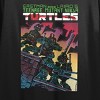 TMNT Comics Origins Cover Art Women's Black Short Sleeve Crew Neck Crop Tee - 2 of 3