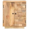vidaXL Sideboard 23.6 inches x13.8 inches x27.6 inches  Solid Mango Wood - 3 of 4