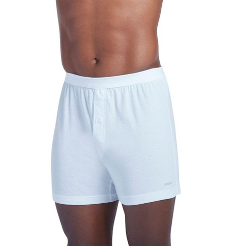 Jockey Men's Cotton Inner Exposed Waistband Prints Boxer Short