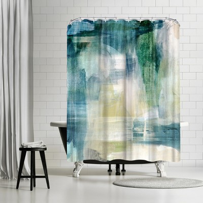 Americanflat Rain Collage Ii by Hope Bainbridge Shower Curtains