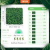 VEVOR 12 Piece 20 x 20 Inch 1.6 Inch Thick Artificial Boxwood Grass Wall Panels for Indoor and Outdoor Use, Covers 33 Square Feet, Green - 2 of 4