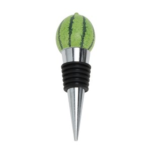 Unique Bargains Bottle Stopper Aluminum Alloy TPE Resin 3.54"x0.98"x0.98" 1 Pc - 1 of 3