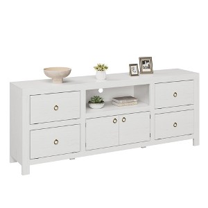 Farmhouse TV Stand for 75/80 Inch TVs - 1 of 4