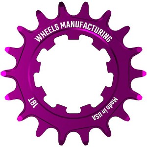 Wheels Manufacturing SOLO-SPEED Cog - 18t, Fits SOLO-SPLINE and SOLO-XD kits, Purple - 1 of 2