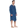 Ashford & Brooks Mens Woven Long Sleep Shirt Nightshirt - 2 of 4