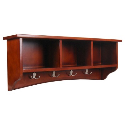 Shaker Cottage Coat Hooks with Storage - Alaterre Furniture