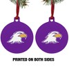 Ashland University Primary Logo Aluminum Holiday Christmas Tree Ornament - 2 of 4