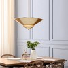 Urban Ambiance Luxury Modern Indoor Ceiling Light,  10-3/4''H x 25"W x 25''D,  Soft Gold Finish, UHP5051 - 2 of 4