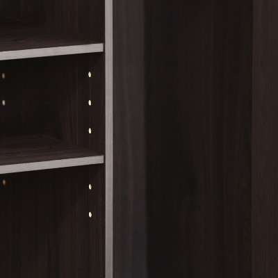 Espresso Theater-Inspired TV Stand with Concealed Storage