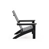 Okak Outdoor Adirondack Chair with Wooden Frame, Foldable Outdoor Chair with FIxed Arms, Porch Chairs for Garden, Lawn, Backyard - 3 of 4