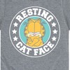 Boys' - Garfield - Resting Cat Face Short Sleeve Graphic T-Shirt - 2 of 4