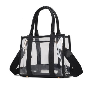 MKF Collection Tatiana Clear Women’s Tote Handbag by Mia K - 1 of 4